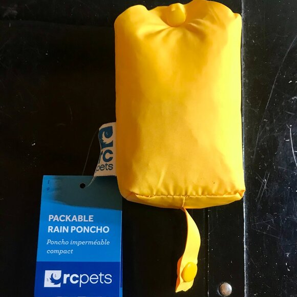 Dog Raincoat Packable Rain Poncho RC Pets Large NWT - Picture 1 of 5